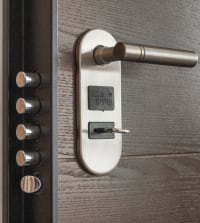 Sicherheitstür mit 5 Bolzen